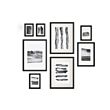 IKEA KNOPPÄNG frame with poster, set of 8 Motif created by Hanna Dalrot.