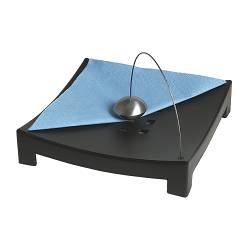 IKEA KNYCK napkin holder Metal ball keeps napkins in place. Metal ball keeps napkins in place.