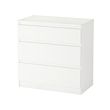 IKEA KULLEN chest of 3 drawers