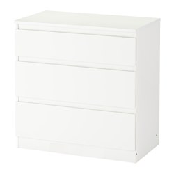 IKEA KULLEN chest of 3 drawers