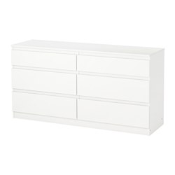 IKEA KULLEN chest of 6 drawers