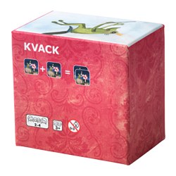 IKEA KVACK card game, 17 pairs