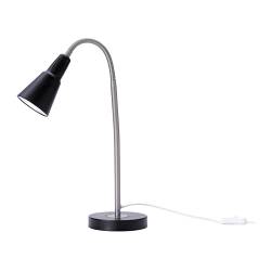 IKEA KVART work lamp Provides a directed light that is great for reading.