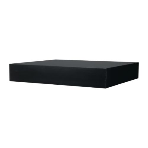 LACK Wall Shelf Black IKEA LACK Wall Shelf Black IKEA