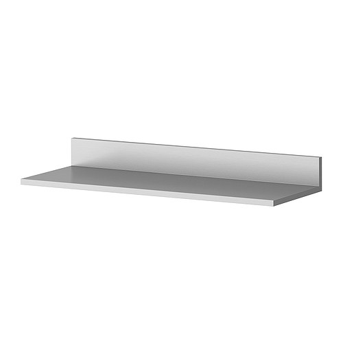 LIMHAMN Wall shelf Stainless steel 60x20 cm IKEA