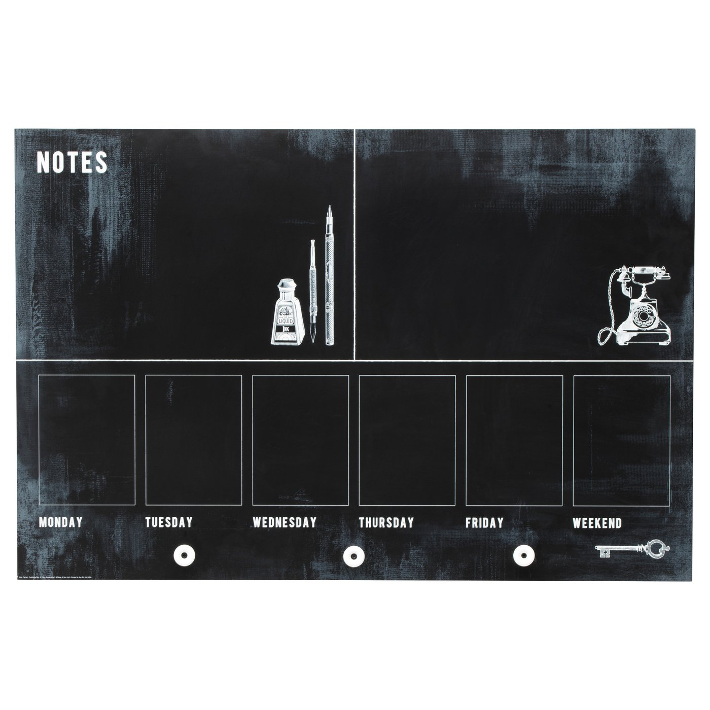 IKEA MÅLARNA blackboard planner
