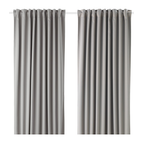 IKEA MAJGULL block-out curtains, 1 pair