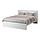 IKEA MALM bed frame, high Adjustable bed sides allow you to use mattresses of different thicknesses.
