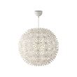 IKEA MASKROS pendant lamp Gives decorative patterns on the ceiling and on the wall.
