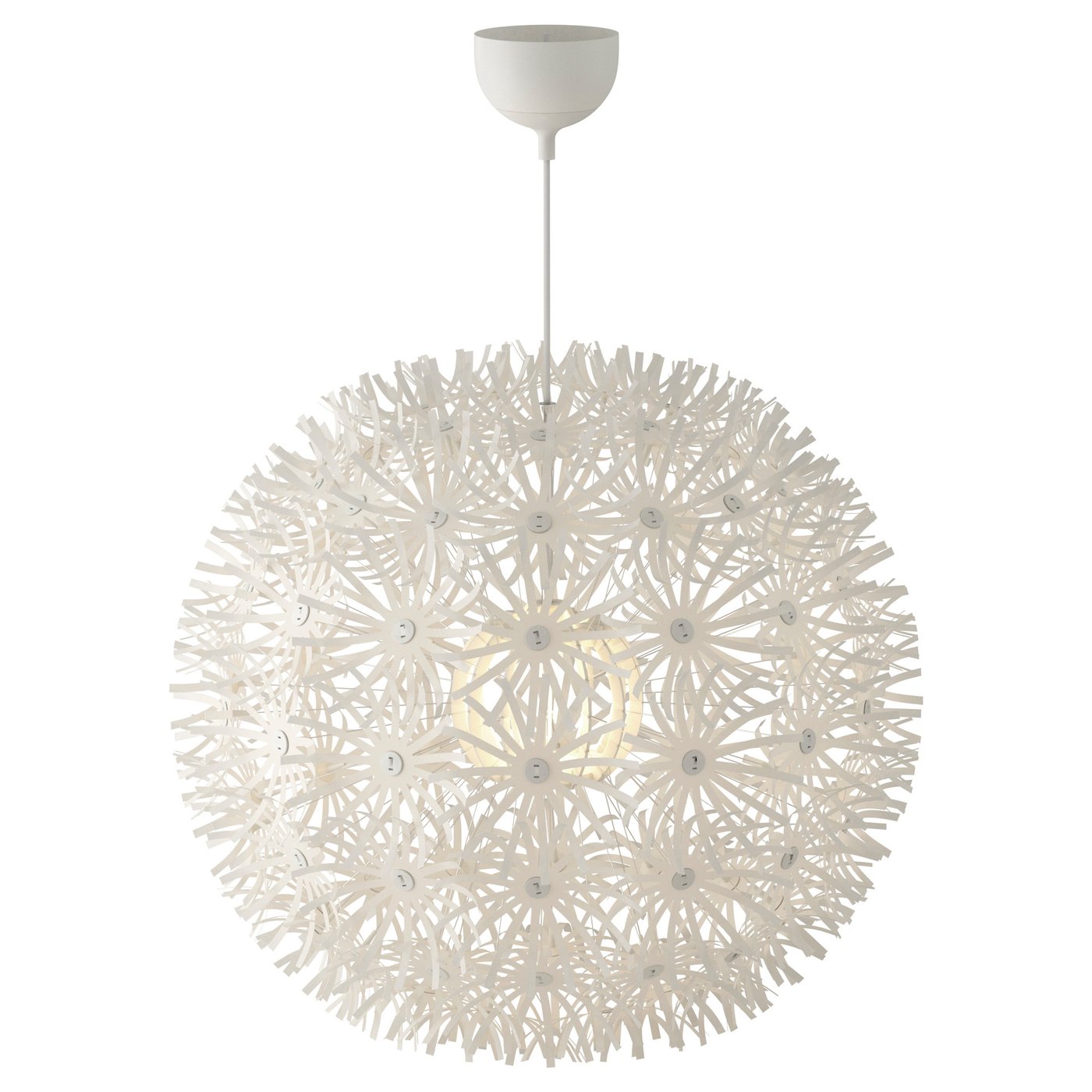 IKEA MASKROS pendant lamp Gives decorative patterns on the ceiling and on the wall.