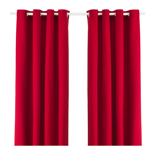 IKEA MERETE curtains, 1 pair