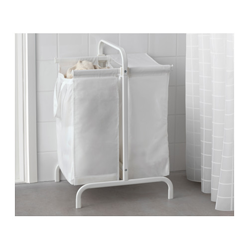 MULIG Laundry bag with stand White 65 l IKEA