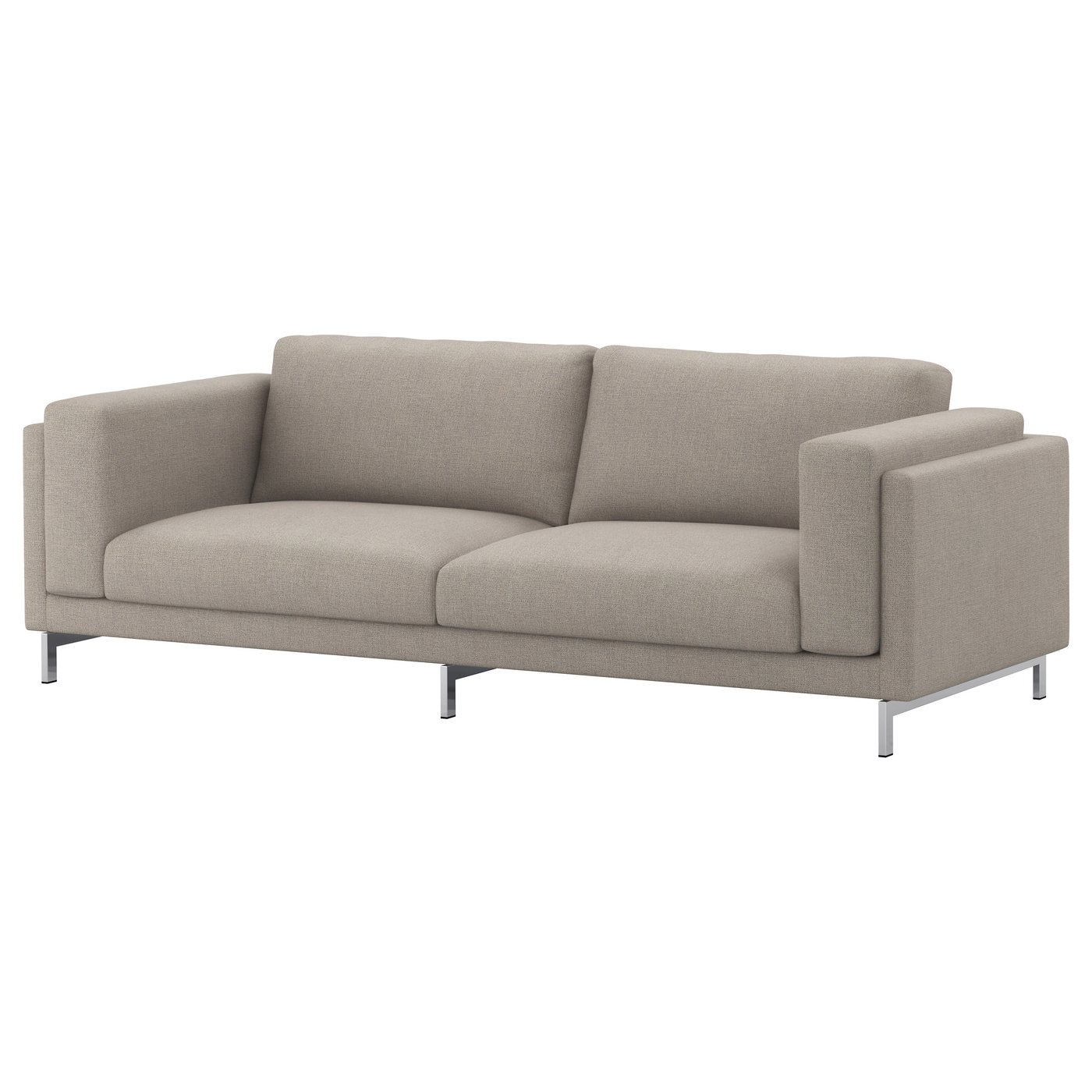 NOCKEBY Cover Three Seat Sofa Ten Light Grey IKEA NOCKEBY Cover Three Seat Sofa Ten Light Grey IKEA