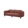 IKEA NOCKEBY three-seat sofa 10 year guarantee. Read about the terms in the guarantee brochure.