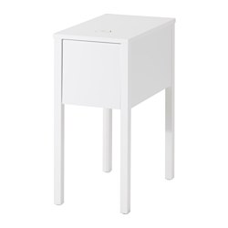 IKEA NORDLI bedside table w wireless charging