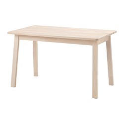 IKEA NORRÅKER table Durable and hard-wearing; meets the requirements on furniture for public use.