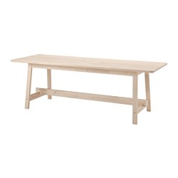 IKEA NORRÅKER table Durable and hard-wearing; meets the requirements on furniture for public use.