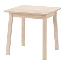 IKEA NORRÅKER table Durable and hard-wearing; meets the requirements on furniture for public use.
