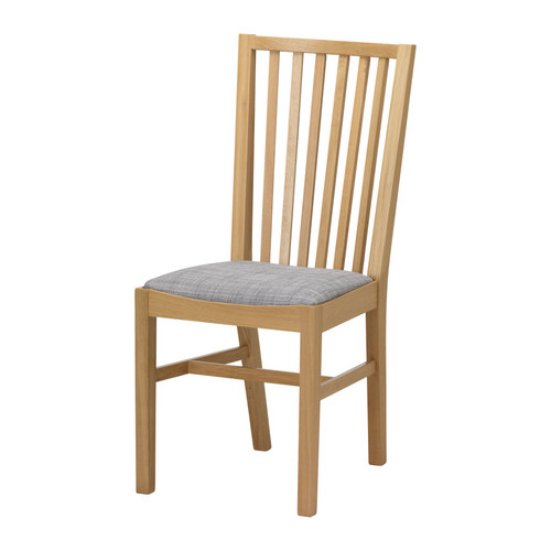 IKEA NORRNÄS chair Solid oak is a hardwearing natural material which gives a warm, natural feeling.