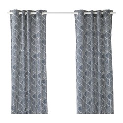 IKEA NUNNERÖRT curtains, 1 pair