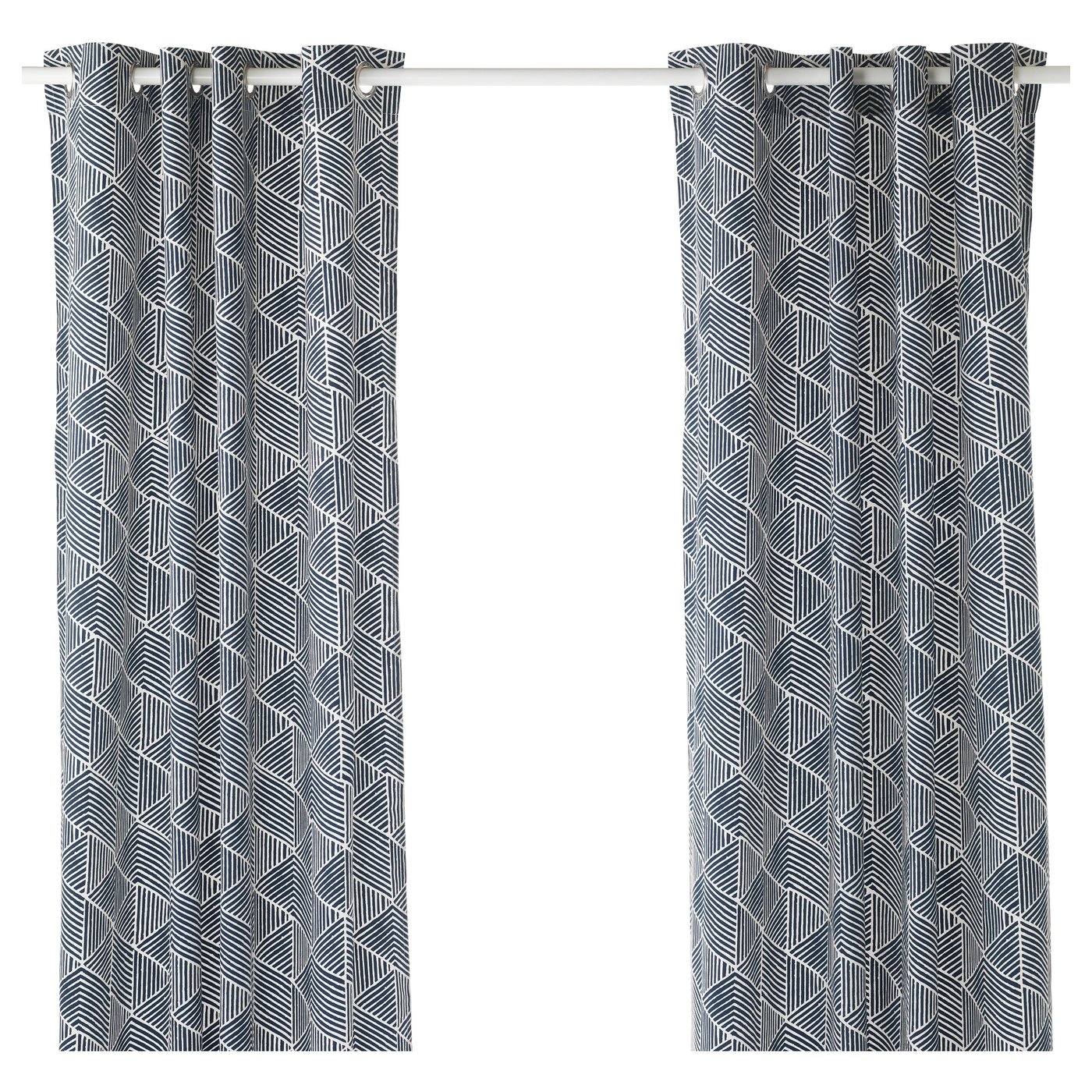 IKEA NUNNERÖRT curtains, 1 pair