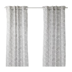 IKEA NUNNERÖRT curtains, 1 pair