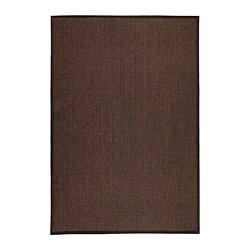 IKEA OSTED rug, flatwoven Polyester edging makes the rug extra durable and strong.