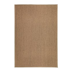 IKEA OSTED rug, flatwoven Polyester edging makes the rug extra durable and strong.