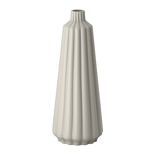 OVÄNTAD, Vase, white