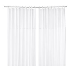 IKEA PÄRLBLAD curtains, 1 pair