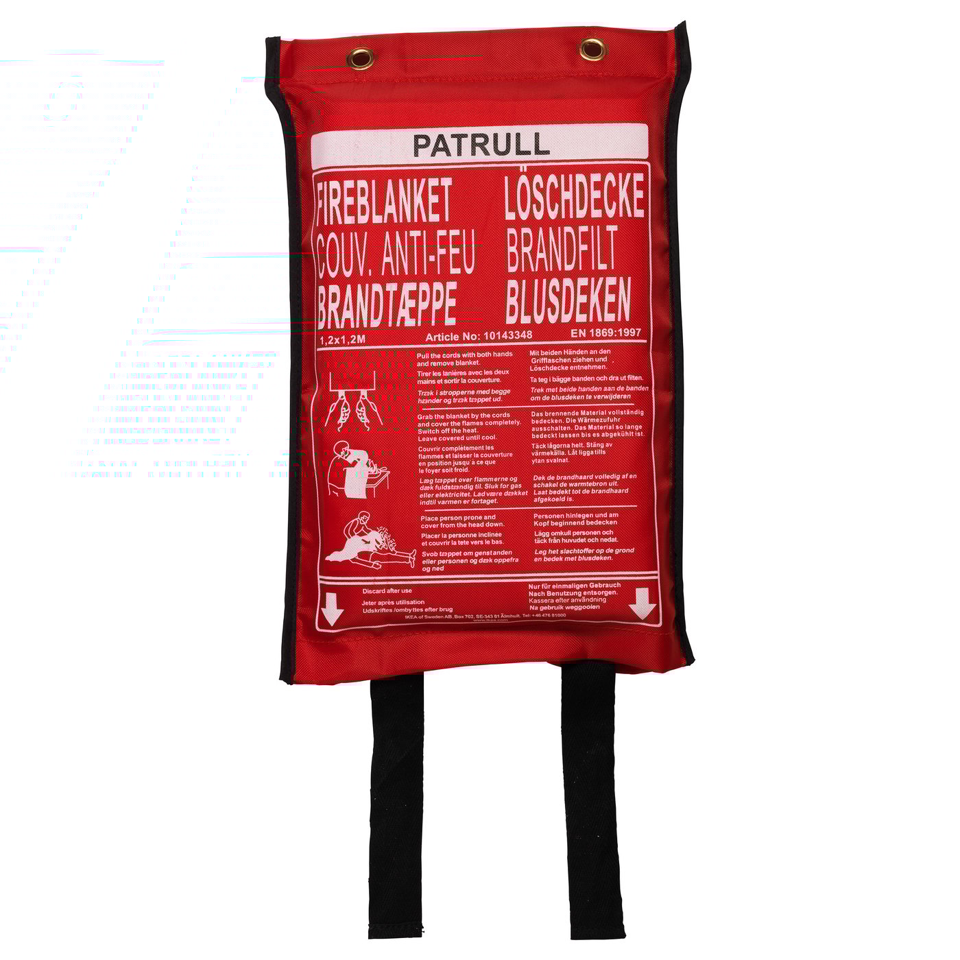 IKEA PATRULL fire blanket