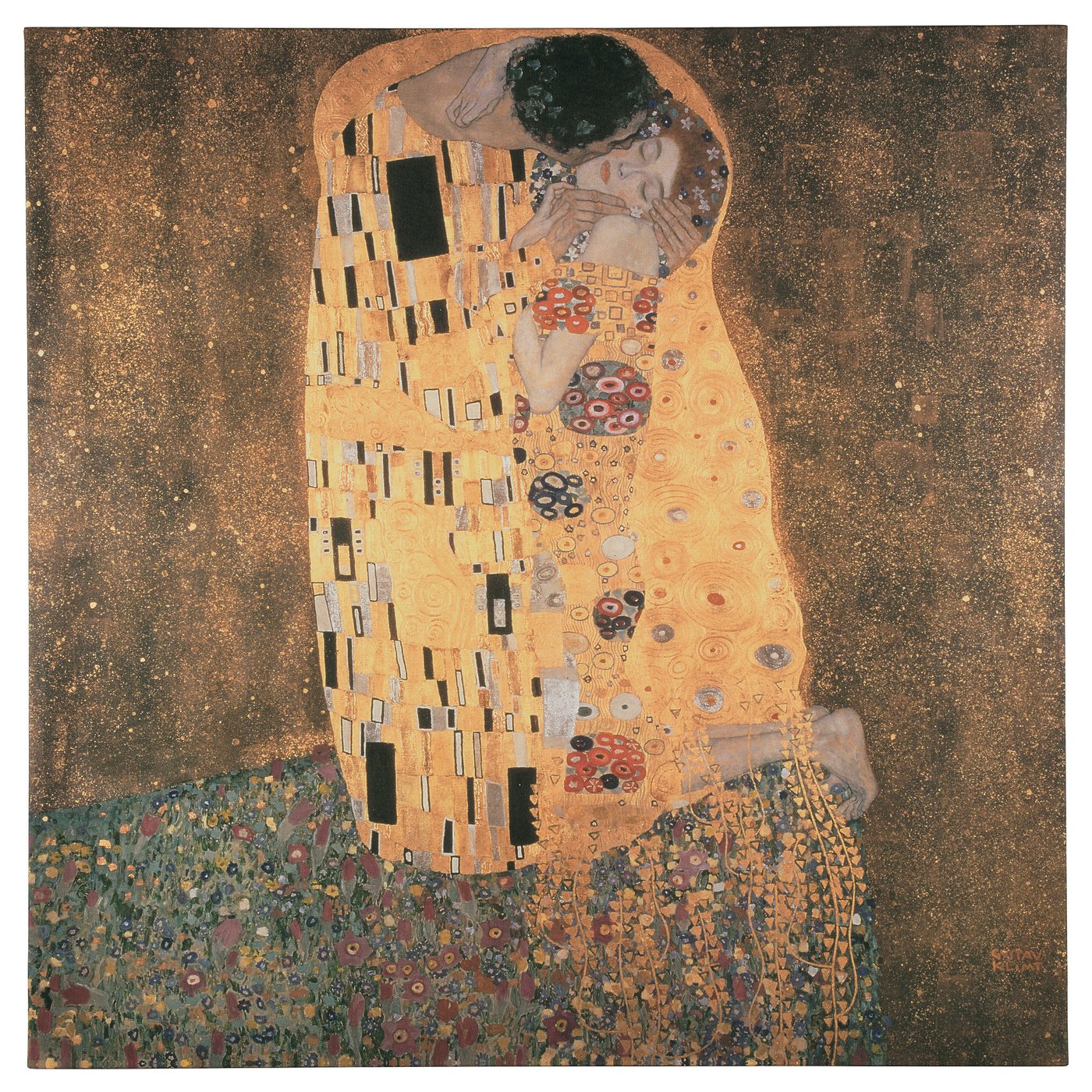 IKEA PJÄTTERYD picture Motif created by Gustav Klimt.