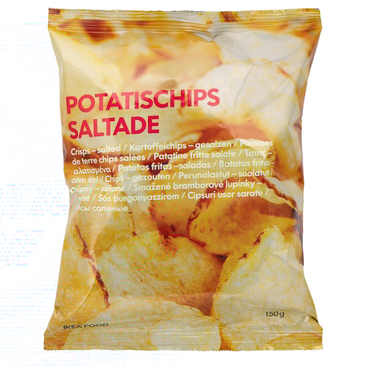 IKEA POTATISCHIPS SALTADE salted potato crisps