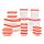 IKEA PRUTA food container, set of 17