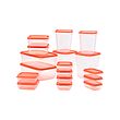 IKEA PRUTA food container, set of 17