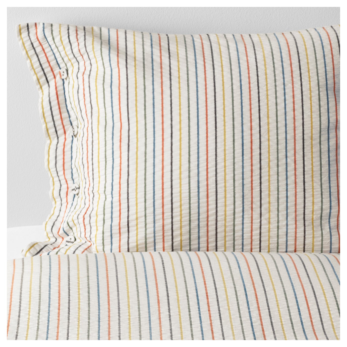 IKEA RAJGRÄS quilt cover and 4 pillowcases