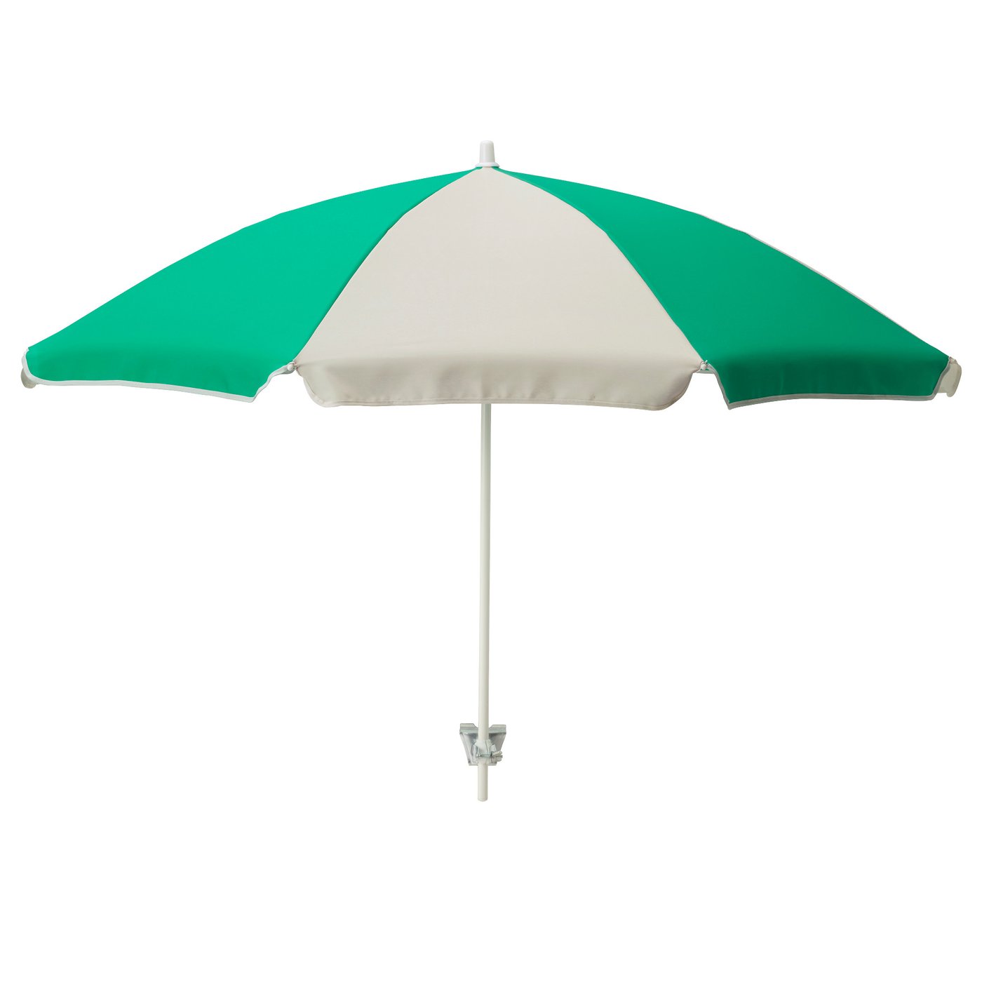 IKEA RAMSÖ parasol Easy to attach and move as it has a screw socket.