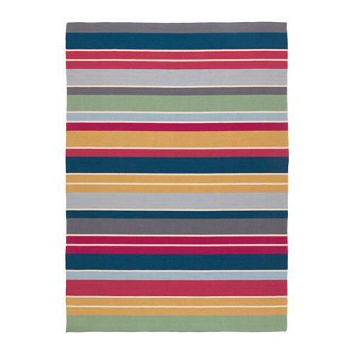 IKEA RAVNSÖ rug, flatwoven Easy to vacuum thanks to its flat surface.