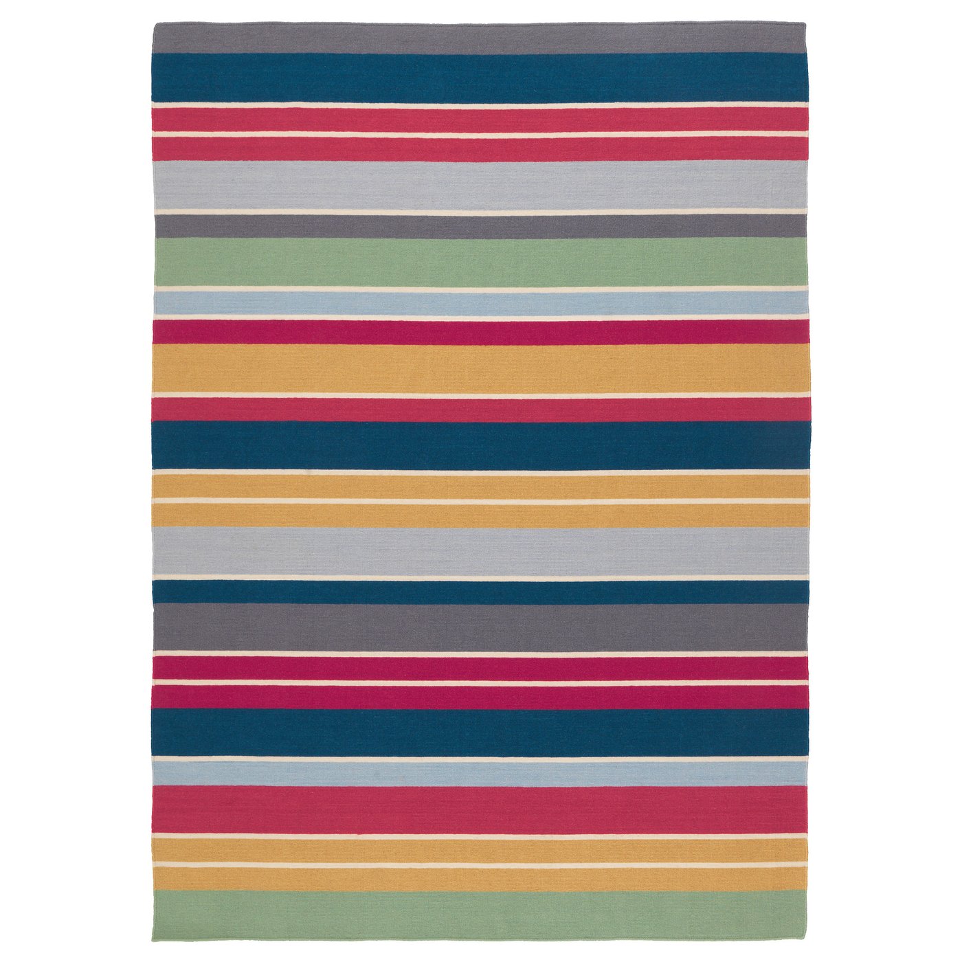 IKEA RAVNSÖ rug, flatwoven Easy to vacuum thanks to its flat surface.