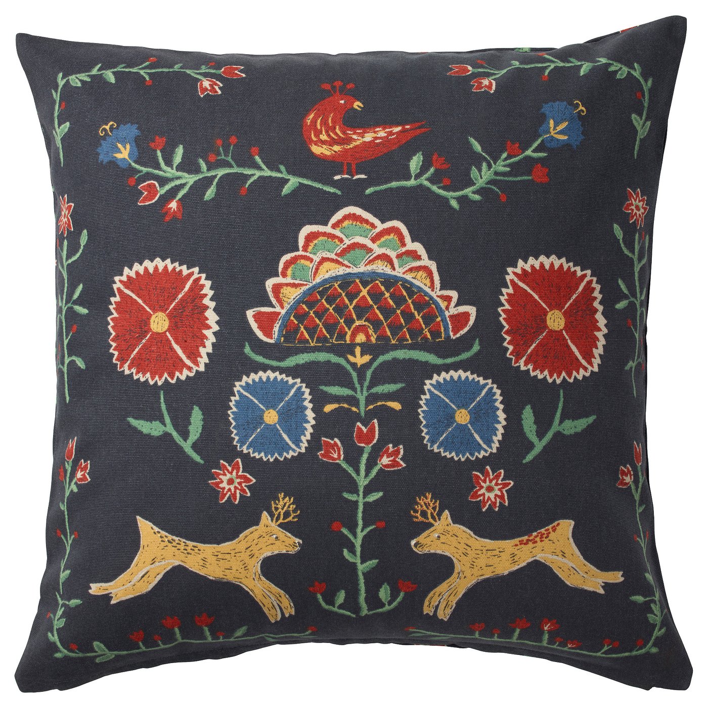 IKEA RENREPE cushion cover The zipper makes the cover easy to remove.