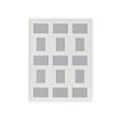 IKEA RIBBA frame for 15 pictures The mount enhances the picture and makes framing easy.