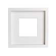 IKEA RIBBA frame You can place the motif on the front or back of the extra deep frame.