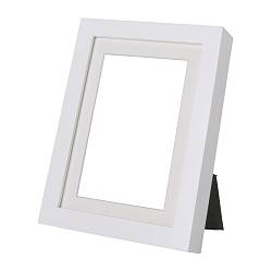 IKEA RIBBA frame PH-neutral mount; will not discolour the picture.
