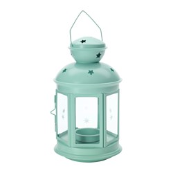 IKEA ROTERA lantern for tealight, in/outdoor Suitable for both indoor and outdoor use.