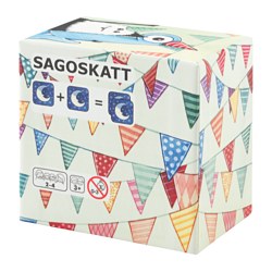 IKEA SAGOSKATT card game, 17 pairs