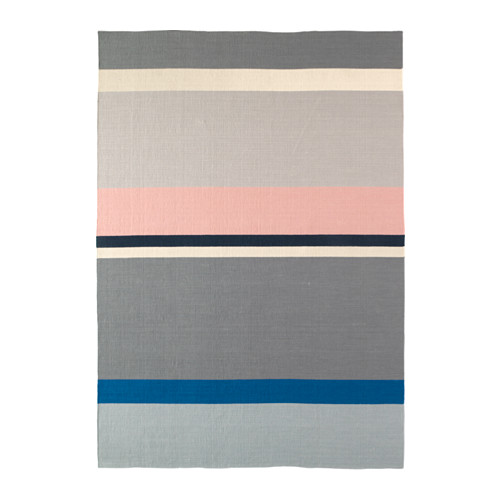 IKEA SALTBÄK rug, flatwoven Easy to vacuum thanks to its flat surface.