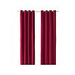 IKEA SANELA curtains, 1 pair Cotton velvet gives depth to the colour and softness to the touch.
