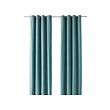 IKEA SANELA curtains, 1 pair Cotton velvet gives depth to the colour and softness to the touch.