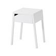 IKEA SELJE bedside table w wireless charging