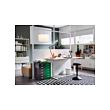 IKEA SKARSTA desk sit/stand Adjustable feet make the desk stand steady also on uneven floors.